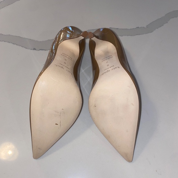 Kate Spade New York New Camel Patent Leather Licorice Style US Size 8 - Picture 7 of 7